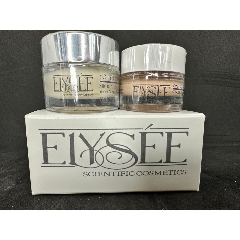 84A. Elysee firm eye cream and On Camera; sealed